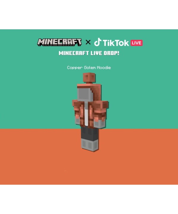 Minecraft Java & Bedrock Edition - Copper Core Twitch Skin DLC MS Store (PC) Key GLOBAL